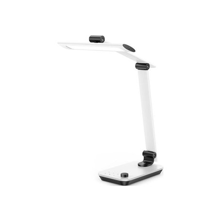 Lampe de bureau LED articulée 12W avec port USB recharge rapide