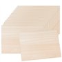 HEKOBAG Lot de 15 panneaux en bois contreplaqué 300 x 210 x 3 mm, feuilles de contreplaqué en bois de balsa pour pochoir, modéli