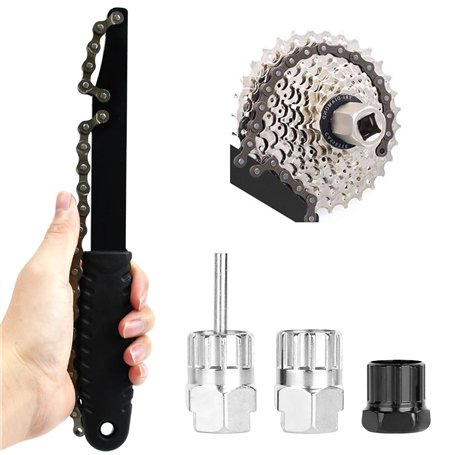 HEKOBAG 4 Pièces Outil de Démontage de Cassette de Vélo