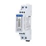 Compteur d'électricité monophasé Eastron SDM120 Modbus Rail DIN 45 Amp kWh Pulse Modbus RS485 RTU Écran LCD rétroéclairé numériq