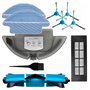 REYEE 1 réservoir d'eau + 1 Chiffon de Nettoyage + 2 brosses latérales + 1 Brosse Principale + 1 Pinceau pour Cecotec Conga Séri