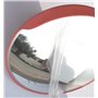 ECM-60o Miroir routier flexible et convexe, 60 cm de diamètre, pour la sécurité routière et la sécurité des commerces, avec supp