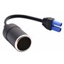 AAOTOKK Allume Cigare 12V Démarrage D'urgence pour Voiture Prise EC5 Prise Allume Cigare Femelle Câbles Amplificateur Batterie V