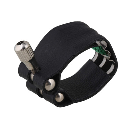 Bidepan Ligature avec Metal Haute Gamme pour Saxophone Tenor Bec