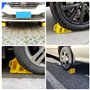 Cale De Roue, 2 Pièces Cale Roue Voiture, Cale Roue De Voiture, Cales De Roue En Plastique Avec Poignée, Anti-Dérapant Butée De