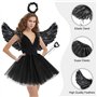 Ailes D'ange et Auréole D'ange pour Femme