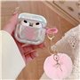 Porte-Clés Boule De Fourrure 2 Pièces, Porte-Clés Mignons en Peluche, Porte-Clés pour Femmes, Pendentifs Décoratifs, Porte-Clés