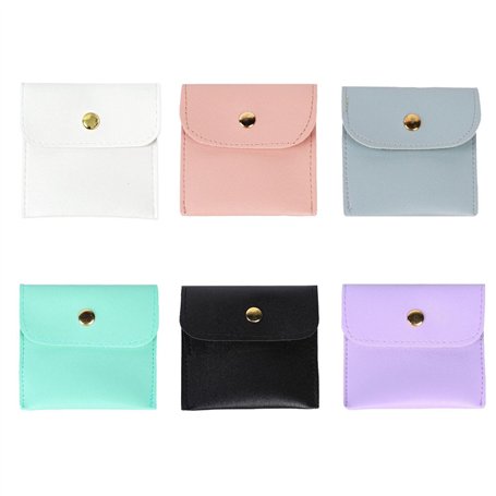 Sac De Rangement En Cuir Pu 6 Pièces