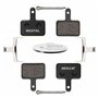 MEXITAL 2 Paires Plaquettes de Frein Vélo à Disque pour M315 M355 M365 M375 M395 M396 M415 M416 M445 M446 M447 M465 M475 M485 M4
