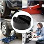 Legpador 2 Pièces Coussin en Caoutchouc pour Cric de Voiture, Coussinets de Support, Jack Pad en Caoutchouc, Tampon pour Cric av