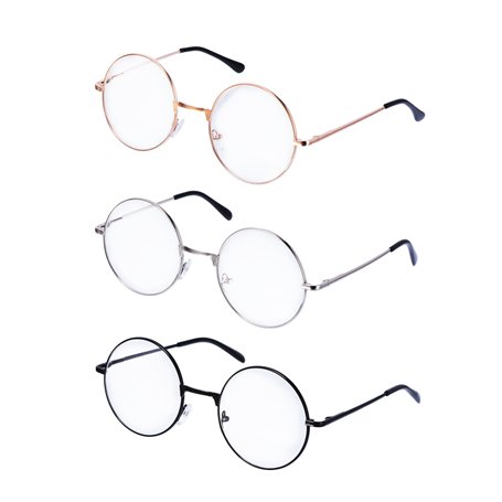 Lunettes cerclées de métal