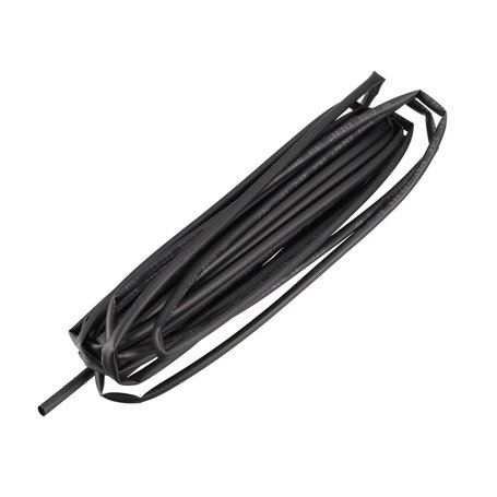 sourcing map Gaine thermorétractable 5 m 2 mm Dia rapport 2:1 en polyoléfine Enveloppe Tube