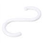 sourcing map Fermoir Forme de S Crochets en Plastique pour Rangement de Maison 5 Pcs