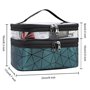 MaoNativey Trousse de Maquillage Double Portable Couche Trousse de Toilette Imperméable Grande capacité Sac Cosmétique Cosmétiqu