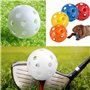 Lepidi 30 Pièces Pratique des Balles de Golf, Balle de Golf Couleur, Coloré Plastique 26 Trous Balles de Golf Creuses Air Flow p