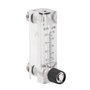 Débitmètre de gaz à panneau réglable LZM-6T 1-10LPM filetage d'interface intérieur : 1/4BSP extérieur : M18*1.5