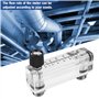 Débitmètre de gaz à panneau réglable LZM-6T 1-10LPM filetage d'interface intérieur : 1/4BSP extérieur : M18*1.5