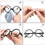 Coussin Nasal en Silicone,10 Paires Lunette Anti Glisse Lunettes Protection Nez Lunette Transparente Silicone Transparent Patins