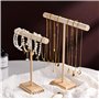 2 Pièces Porte Bijoux en Bois