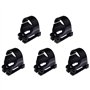 POFET Lot de 5 clips universels en plastique pour plongée sous-marine - Noir