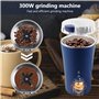 Moulin À Café Électrique: Moulin À Café 300W, Moulin A Cafe Electrique Avec Lames en Acier Inoxydable, Coffee Grinder, Broyeur C