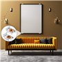 Dadabig 20PCS Fixation Miroir Lourd, Support Miroir Mural Fixation Miroir Accroche Miroir Pince de Miroir, Support Mural Miroir