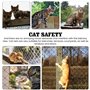 Filet De Protection Pour Chat, Filet De Protection Chat, Filet Pour Chat Pour Balcon, Filet Chat Balcon Sans Percer, 6x3m Filet 