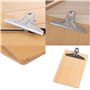 5 Pièces 32K Planchettes à Pince A5, Porte Document avec Clip Metal et Crochet de Suspension, Convient aux Bureaux, écoles, Rest