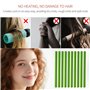 TERRARIDE 40 Pièces Bigoudis Cheveux, Boucle sans Chaleur, Kits de Perm à Bigoudi pour Femmes, Rouleaux Mousse Flexible Magiques