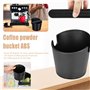 Récipient à taper pour porte-filtre, marc de café, récipient à expresso, avec levier de frappe amovible, Knock Box Barista Acces