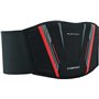 Blackwild Ceinture rénale pour moto | Crossroad Ceinture rénale pour homme et femme Noir Rouge | Stabilisation efficace Chauffe-