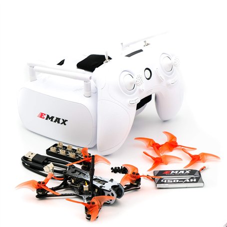 EMAX Tinyhawk II Freestyle RTF FPV Racing Drone avec Moteur Sans Balais 7000 KV