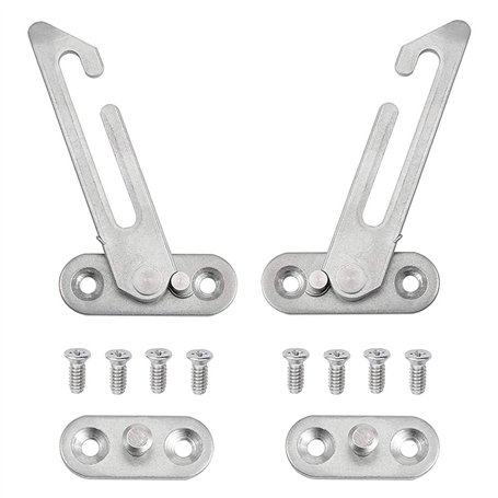 Lot de 2 entrebâilleurs de fenêtre en UPVC