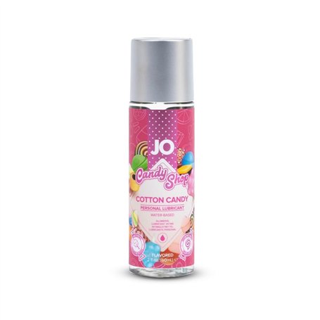 System Jo Lubrifiant Saveur Barbe à Papa Candy Shop H2O 60 ml 1 Unité