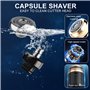 Horuili® 2 in 1 Mini Electric Shaver, Mini rasoir électrique portable, Rasoir électrique homme, USB Rechargeable Shaver