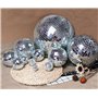 11 Pièces Boules Disco Miroir,Boules à Facettes Argentées Boule Disco,Boule à Facette Miroir Disco Ball Boule Miroir,Décoration 