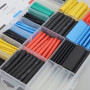 Gaine Thermorétractable Câble Électrique - 570 Pièces Gaines Thermoretractables Ratio 2:1, Kit de Tube de Câble D'isolation Élec