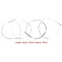 4/4 cordes de violon, jeu de cordes en acier accessoires pour violon 4/4