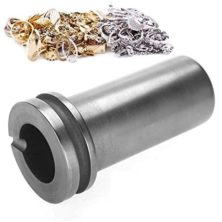 1kg / 2kg / 3kg métal de creuset de graphite de grande pureté faisant fondre de l'argent de four de bâti de coulée d'or de ferra