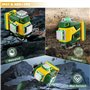 【Mode Impulsion】Niveau Laser 4×360°, Niveau Laser Autonivelant Vert 16 Lignes Chantier Exterieur et de Décoration Intérieure, Ba