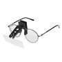 Lunettes loupes, Akozon 1.5X 2.5X 3.5X Grossissement Boîtier en Plastique à Clipser Type de Lunettes