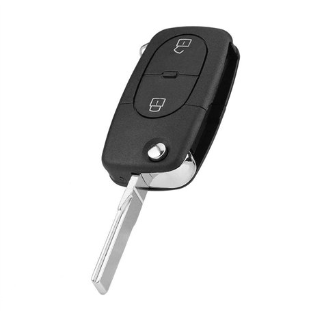 KSTE 1J0959753A 2 Bouton Voiture Télécommande clé 434Mhz ID48 Chip Transmetteur for Passat MK4