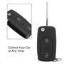 KSTE 1J0959753A 2 Bouton Voiture Télécommande clé 434Mhz ID48 Chip Transmetteur for Passat MK4