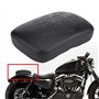 KSTE Selle de Moto, coussin arrière moto Ventouse Siège passager Pad Livré avec 8 ventouses for Bobber Chopper