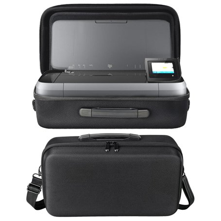 Housse de Transport Rigide pour HP OfficeJet 250 Imprimante Tout-en-Un Portable (CZ992A) – Sacoche avec bandoulière Amovible