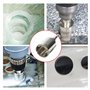 CLKE Scie Cloche Diamant, Scie Cloche 35mm,Foret Carrelage avec Foret Guide Centreur,Foret Diamant Carrelage,Ouvre-Trou en Verre