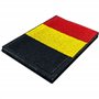 Patch de Drapeau Belgique avec Velkro - Patchs Brodés pour Vêtements - Patchs de Drapeaux de Pays pour Sacs à Dos - Drapeau Belg