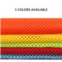 Lot de 12 gilets d'entraînement en maille Trimmage pour adulte - Pour volley-ball, football, basketball (orange)