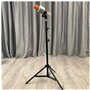 Pince Micro, 3 Pièces Support Universel de Microphone Clip de Qualité à Ressort pour Microphone Support pour Clip de Microphone
