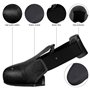 SUPVOX Couvre-Chaussures De SéCurité En Cuir Avec Bout En Acier, Protection Anti-Fracassante Pour Taille Eur 36-46, IdéAl Pour I